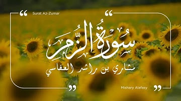 سورة الزمر - مشاري العفاسي | Surat Az-Zumar - Mishary Al-Afasy