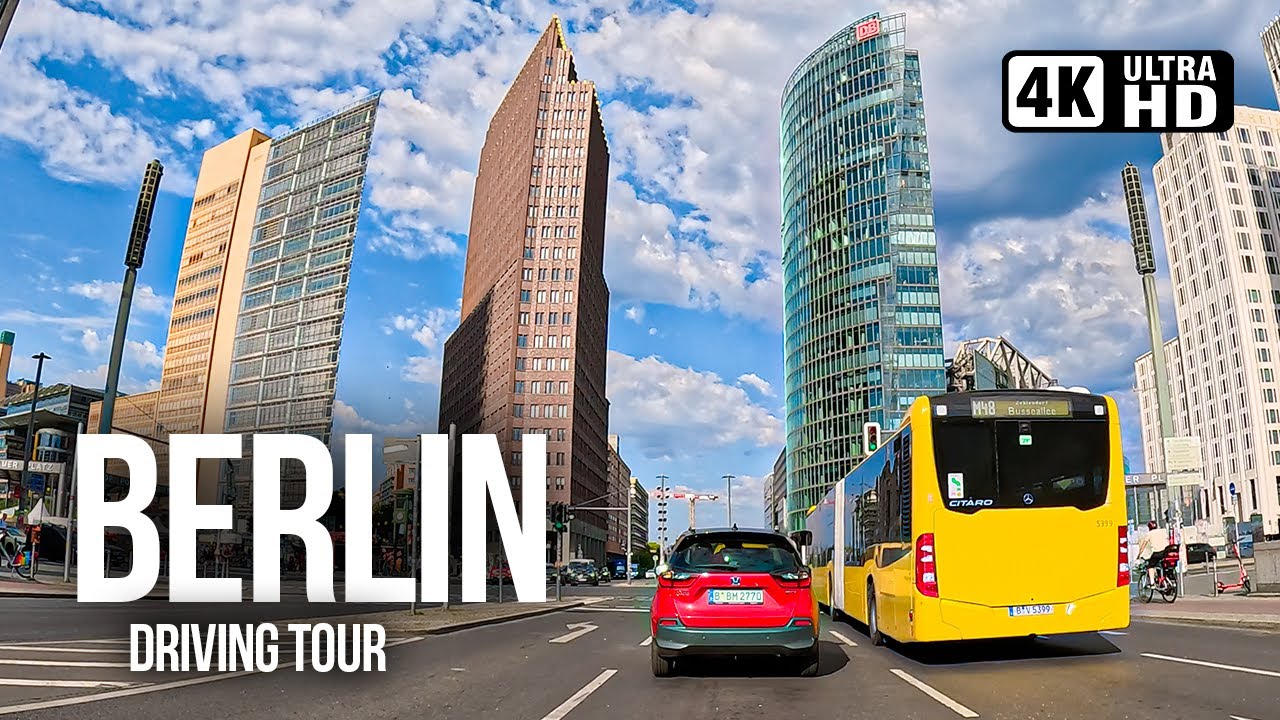 БЕРЛИН, Германия 🇩🇪 Самая влиятельная столица Европы | Автотур в формате 4K