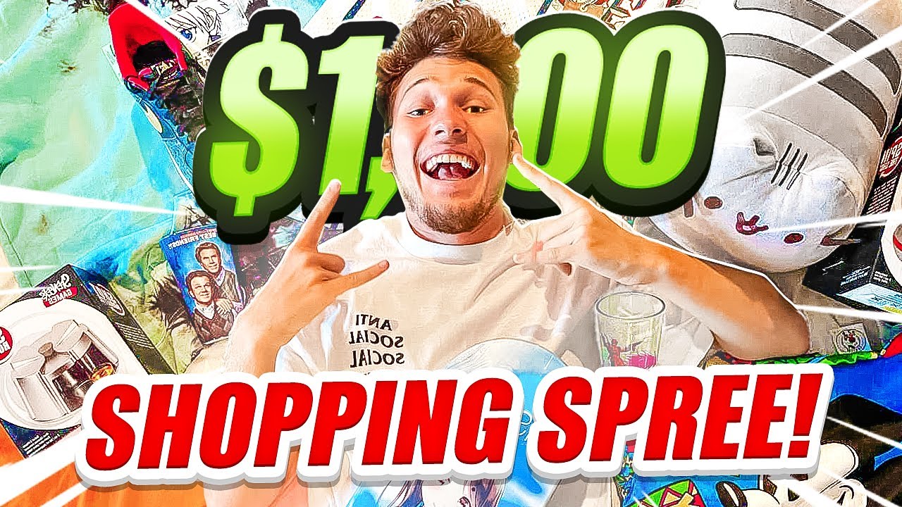 EPIC $1,000 SHOPPING SPREE!!