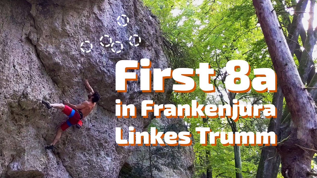 My first 8a/5.13b in Frankenjura - Linkes Trumm