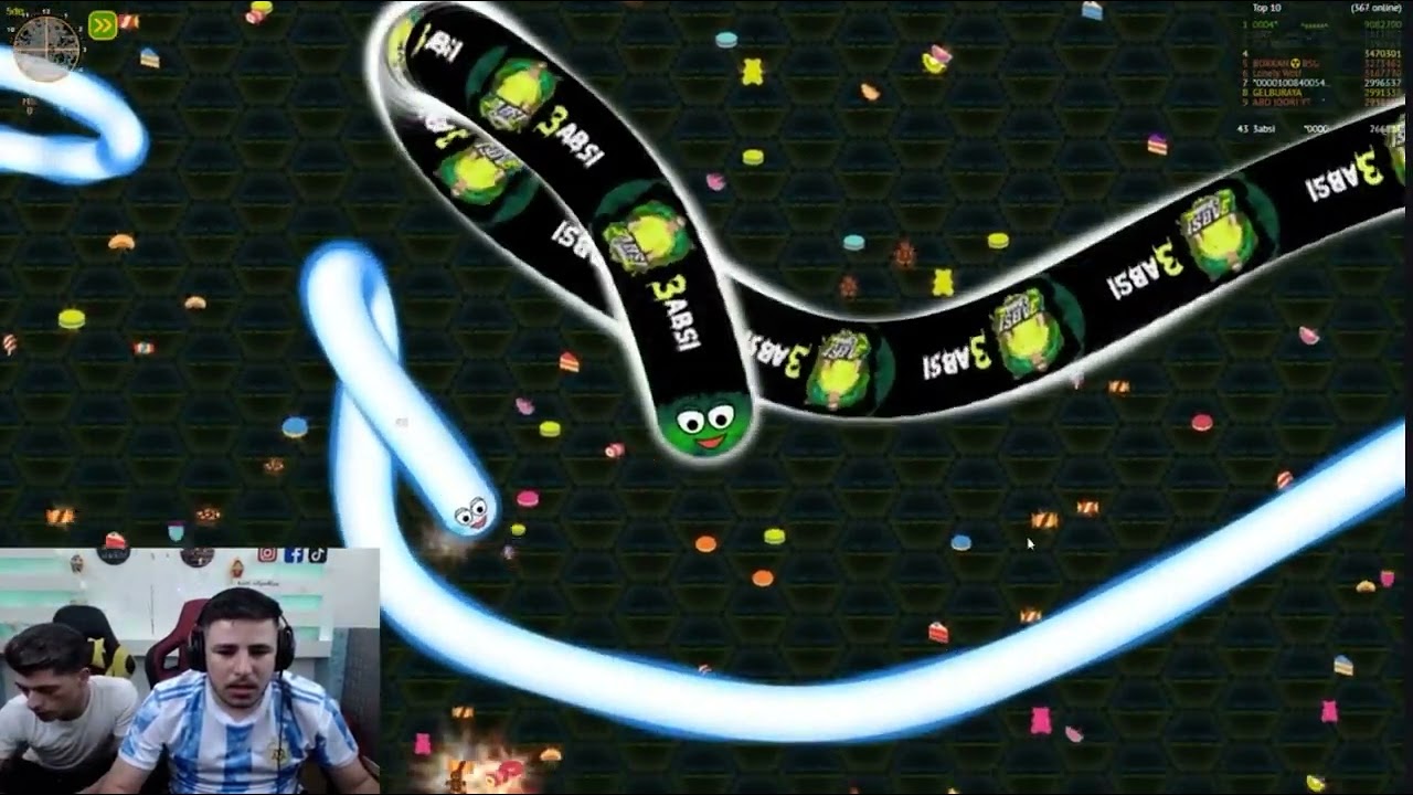 عودة عبسي التاريخيه في لعبة الدوده بعد انتظار طويل  Wormate