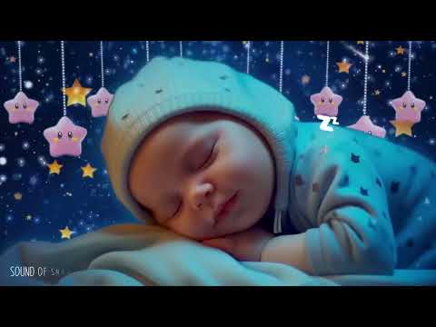 Baby Sleep Music 🎶 Mozart & Brahms Lullaby 🌙 Relax Instantly with Soothing Music for Peaceful Sleep