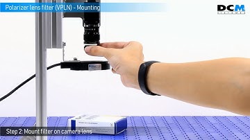 Polarizer filter & Antiglare filter. LED lighting  for machine vision