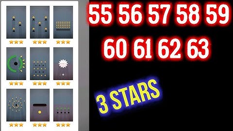 Shatterbrain Level 55 56 57 58 59 60 61 62 63, 3 stars Solution Android iOS