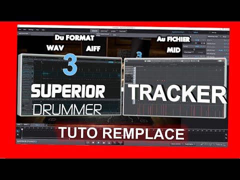 SUPERIOR DRUMMER 3 - Tuto fonction Tracker - Remplacement de Batterie