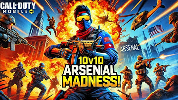Arsenal Mission Epic 10v10 Team Deathmatch in Call of Duty Mobile! 🎮🔥 #CODMobile #TeamDeathmatch