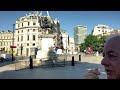 CHARLES l, His once hidden statue stands today on where the original CHARING CROSS stood.