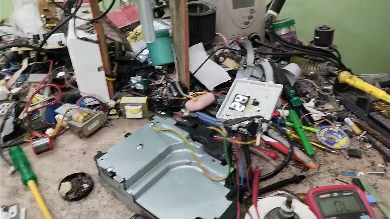 Voltas inverter AC E5 error repairing my shop Vizianagaram YouTube