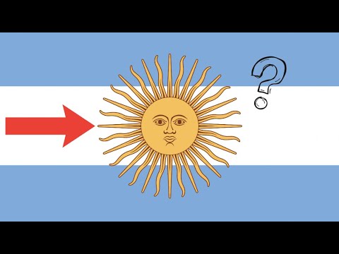 아르헨티나 국기엔 왜 사람 얼굴을 한 태양이 있을까? (Ft. 하얀색, 파란색이 선택된 이유)
