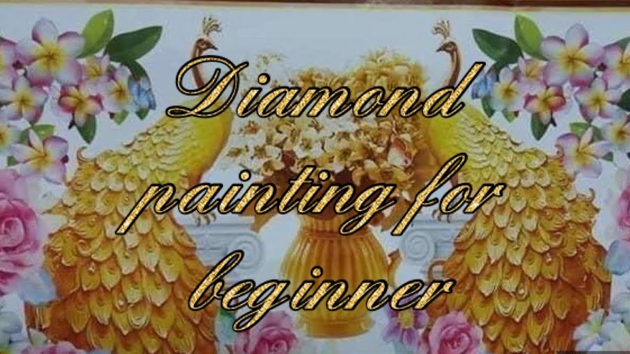 DIY DIAMOND PAINTING | RHINESTONE TUTORIAL FOR BEGINNERS #SHORTS #VIDEO ...