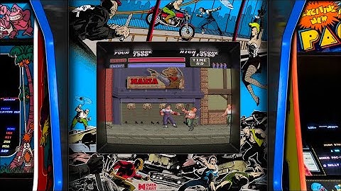 Vigilante, bezel with the Mega Bezel Reflective Shader