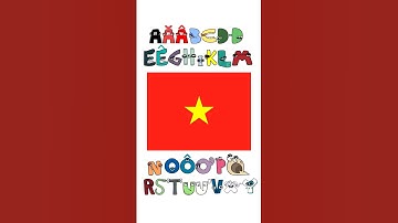 Vietnamese Alphabet lore #shorts #alphabetlore #Vietnamese