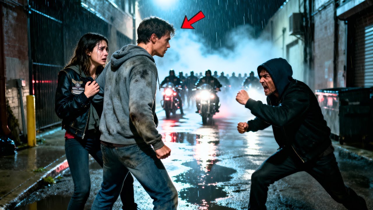 Runaway Man Saved a Hells Angels' Wife from Attack, Minutes Later, 145 Bikers Praised Him