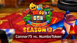 DK64 Randomizer | S3 Tournament Qualifier | Connor75 vs MumboToken