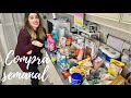 🛒SÚPER COMPRA SEMANAL ALIMENTACIÓN Y HOGAR 🛒