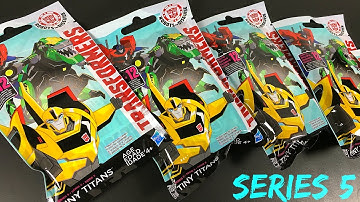 Transformers Tiny Titans Blind Bags Unboxing and SHOWDOWN!!! [Series 5]