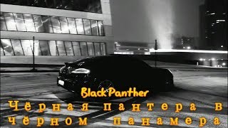 Black Panther -  Чёрная пантера в чёрном панамера