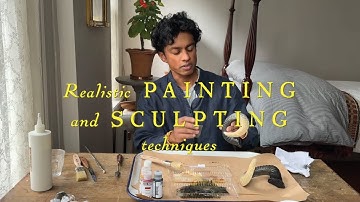 PAINTING AND SCULPTING A PAIR OF RAM