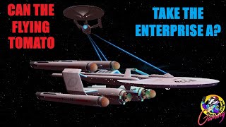Can The Flying TOMATO EAT the Enterprise A? - Star Trek Ship Battles - Bridge Commander -