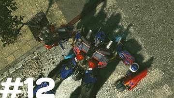 Transformers Revenge of The Fallen PS3 Gameplay Part 12 No Commentary