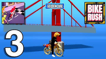 Bike rush: GOLDEN GATE Android gameplay walkthrough part 3 (Android+ios)