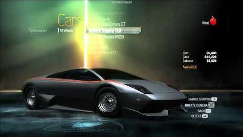 Need For Speed Undercover - Lamborghini Murcielago Visual Customization