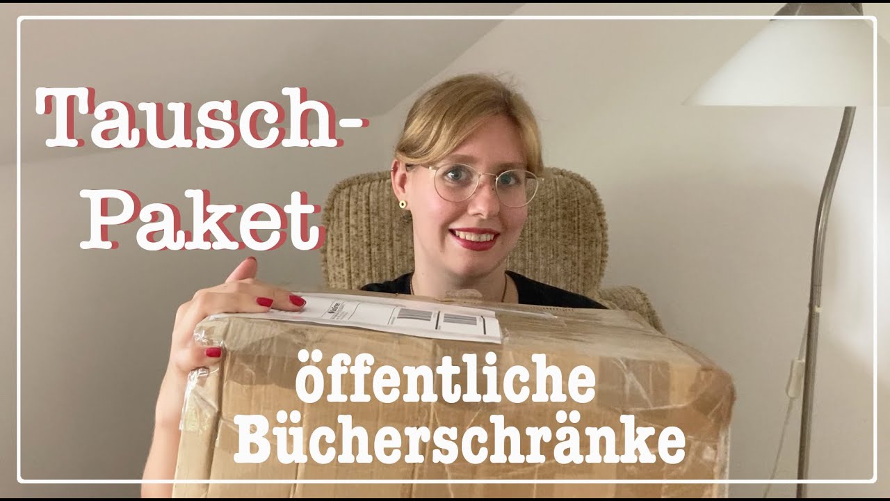 📦 📚 Tauschpaket aus öffentlichen Bücherschränken