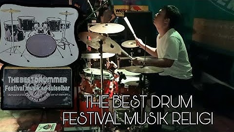 GIGI - TUHAN || DRUMCAM JAY B3VOICE || FESTIVAL MUSIK RELIGI 2021