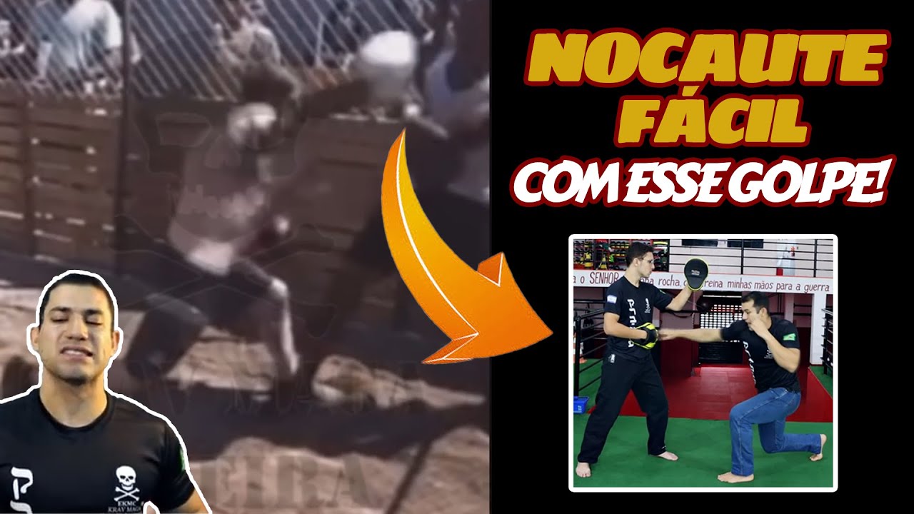 COMBINAÇÃO FÁCIL PARA NOCAUTEAR RÁPIDO [🎬 Cortes] Krav Maga