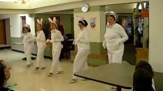 HAPPY EASTER! - HERE COMES PETER COTTONTAIL - Virginia's Silver Steppers
