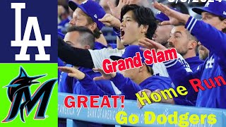 Dodgers vs. Miami Marlins [Grand Slam For Dodgers] May 07 2024 | MLB Season 2024