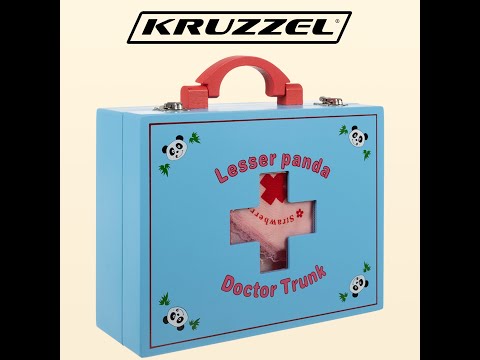 Дитячий дерев'яний набір "маленький лікар-стоматолог" Kruzzel 19869, видео 1