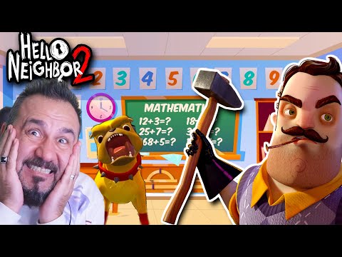 HELLO NEIGHBOR 2 OKULA DÖNÜŞ! GİZEMLİ SINIFLAR! | HELLO NEIGHBOR 2 OYNUYORUZ 10. bölüm