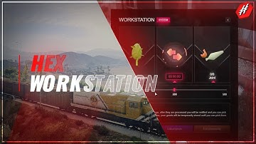 ESX QBcore HEX WORKSTATION FiveM Script GTA5