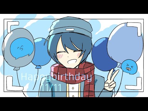 【手描きMAD】らっだぁ誕生日2022