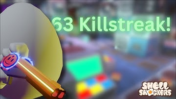 63 Killstreak with KillStreak Shotgun! | Shell Shockers