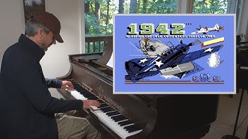 1942 C64 piano arrangement with gameplay