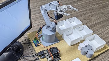 Đồ án: Cánh tay robot phân loại sản phẩm theo cử chỉ tay người ( Zalo: 0988819508 )