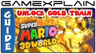 Find The D Train Bonus Level In Super Mario 3D World - Guide & Walkthrough Wii U