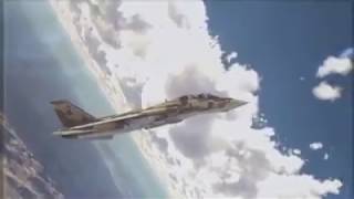 Iranian F-14 IRIAF performs a full loop maneuver