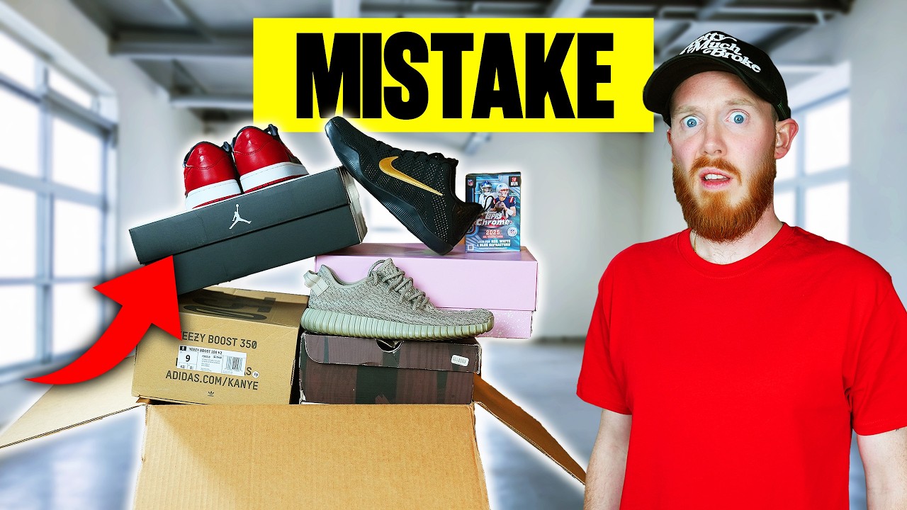 I Bought a HUGE Sneaker Mystery Box… I Think I Messed Up - YouTube