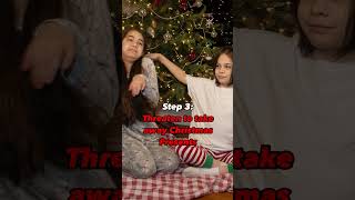 How to Take a Christmas Family Photo #familyphotography #familyhumor