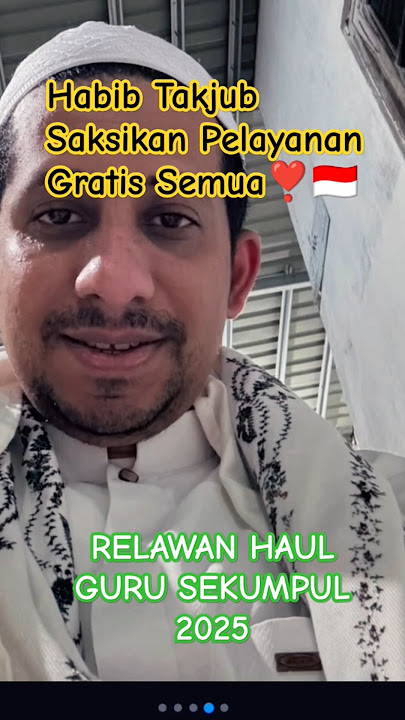 Habib Jafar Jalan Kaki 4 KM‼️ Lihat aksi menakjubkan tim Relawan Haul Sekumpul 2025 #haulsekumpul