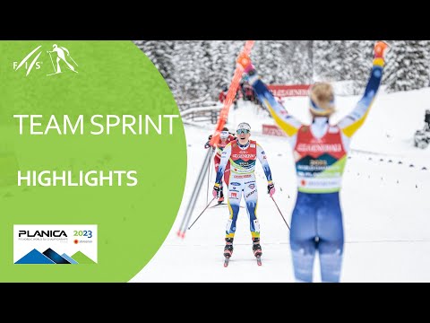 Emma Ribom and Jonna Sundling continue Swedish dominance in Team Sprint events | Planica 2023