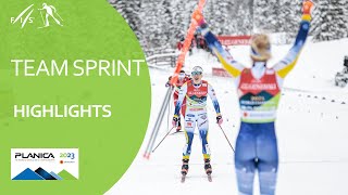 Emma Ribom and Jonna Sundling continue Swedish dominance in Team Sprint events | Planica 2023