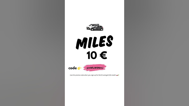 MILES Mobility 🚗 10€ Free Credit 💸 | Sign-Up Bonus Code 2025 – How to Claim It!