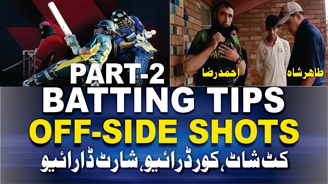 BATTING TIPS 🏏 Part 2 How to Hit cut short, Cover drive and Straight