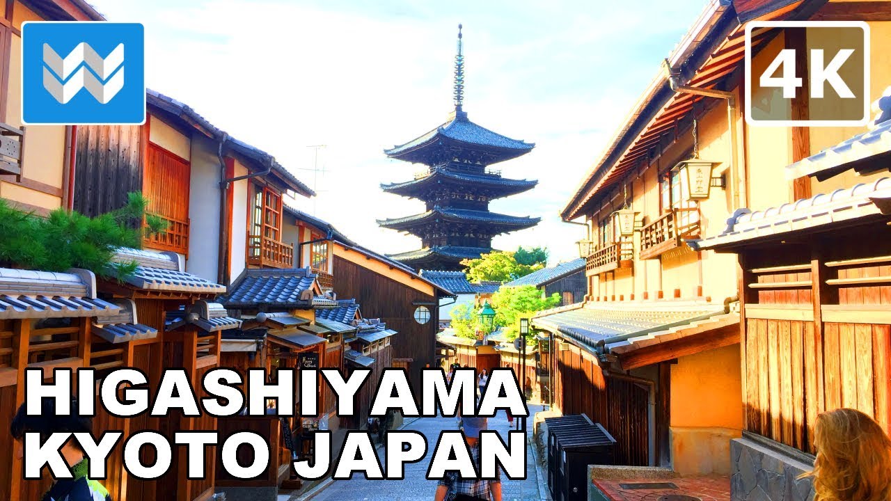 [4K] Higashiyama in Kyoto Japan Walking Tour - Kiyomizu-dera, Ninenzaka, Sannenzaka, Yasaka Pagoda