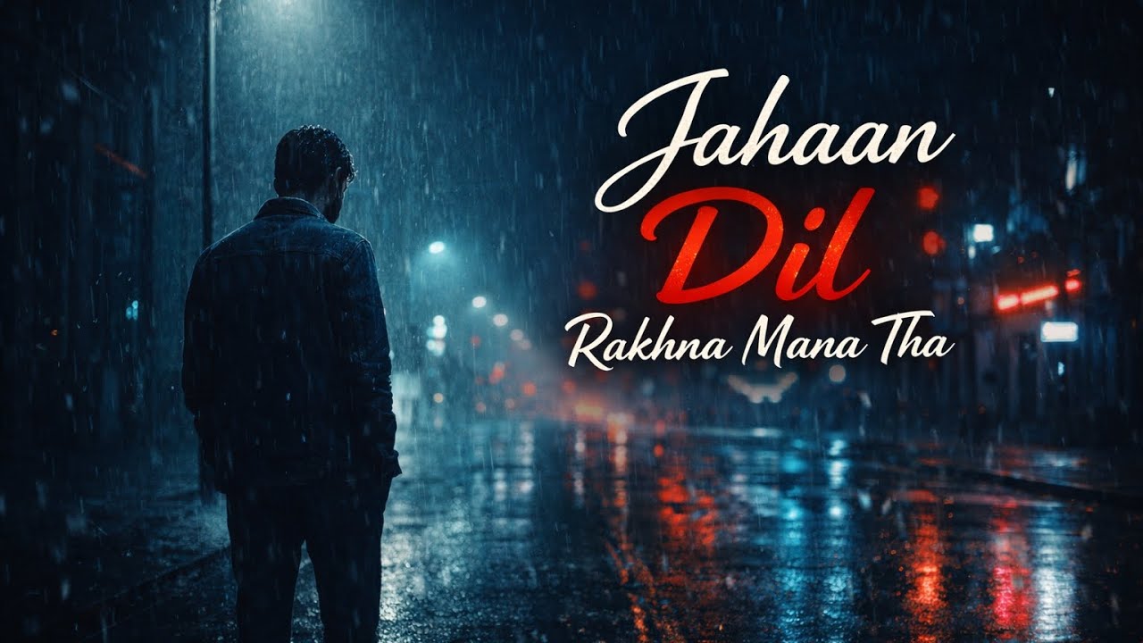 Jahaan Dil Rakhna Mana Tha (official Music Video) Heart Touching Sad Love Song 2026 | Emotional Song