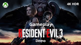 Gameplay Demo Resident Evil 3 Remake en Xbox One X (4K HDR)